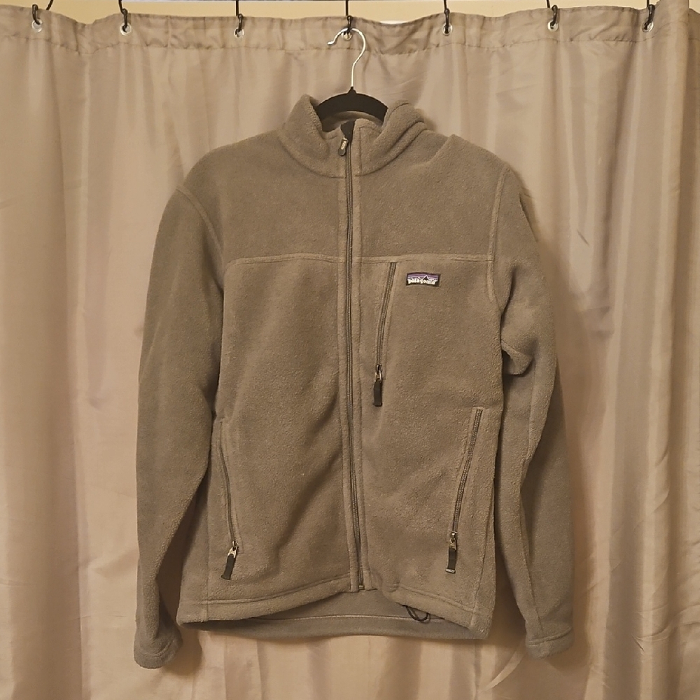 Patagonia Taupe Fleece Jacket
